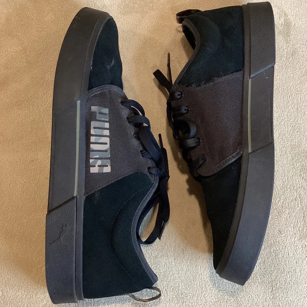 PUMA Men's El Rey 2 Buck Sneaker Black with Camo, US 11.5, UK 10.5, EU‎ 45